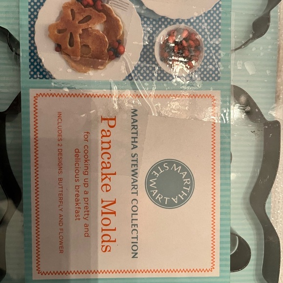 Martha stewart pancake molds butterfly and flower 2010 - Picture 2 of 2